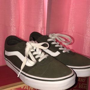 Olive green vans
